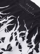 MANTO hybrid fightshorts treasure zone - BLACK